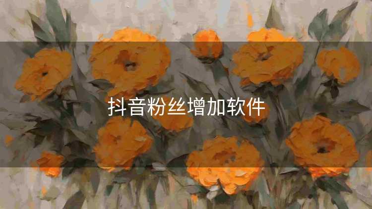 抖音粉丝增加软件